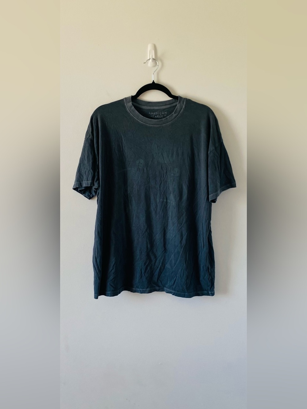 American Eagle Outfitters Skeleton Halloween Short-Sleeve Crewneck Tee Size M